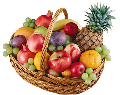 Assorted Fruits In Basket Illustration Fruit Basket A Lot Of 2k