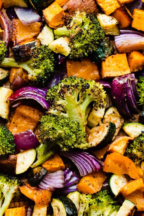 Oven Roasted Vegetables Crispy And Perfect