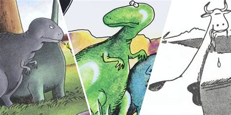 10 Most Surreal Far Side Comics About Dinosaurs