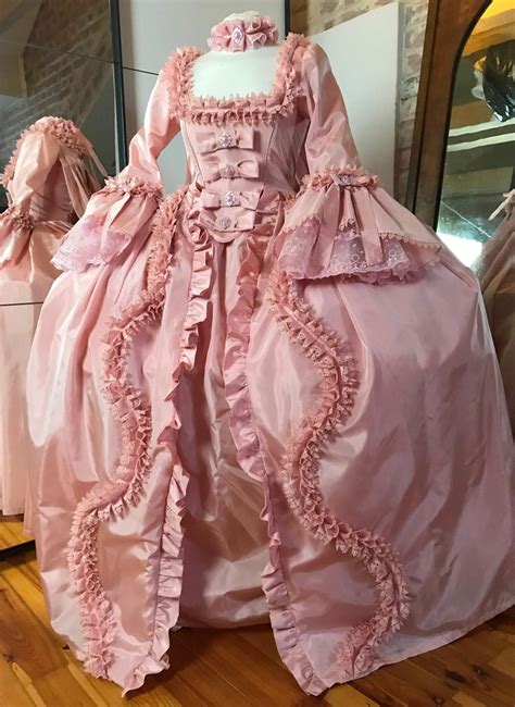 Custom Marie Antoinette Dress Gown Rococo Baroque Masquerade Etsy Vintage Dresses Rococo
