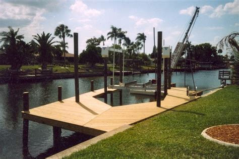 Wood Boat Dock Builders In Apollo Beach And Tampa Hecker Construction