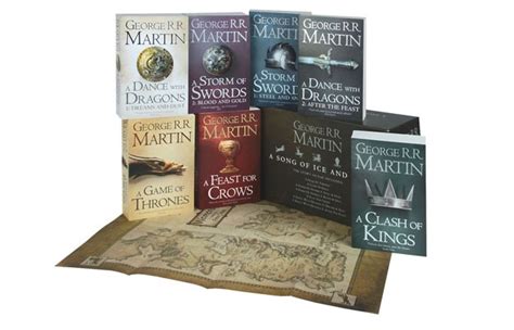 Now here is the entire monumental cycle: Game of Thrones Books in Order