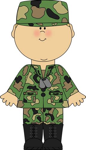 Boy In Army Uniform Clip Art - Boy In Army Uniform Image ...