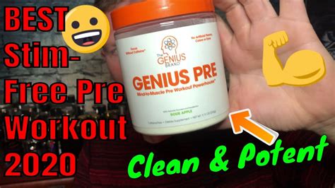 It's truly a beautiful thing. Best Stimulant Free Pre Workout 2020 (GENIUS PRE ...