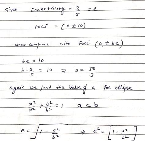 Answered Find The Equation Of The Given Ellipse Bartleby