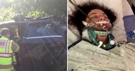 Woman Internally Decapitated After Car Crash Dr Calls Survival A Miracle