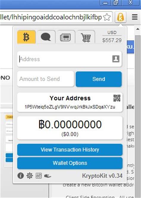 Set up a bitcoin wallet on browser i.e. 5 Bitcoin Wallet Extensions For Google Chrome