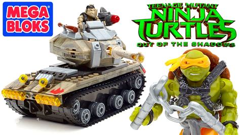 Tmnt Out Of The Shadows Jungle Takedown Mega Bloks Unbox Build And Play