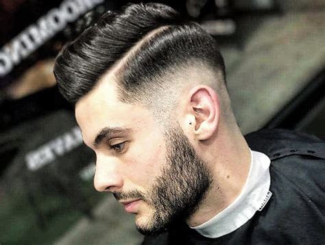 best barbers cutting hair with beard