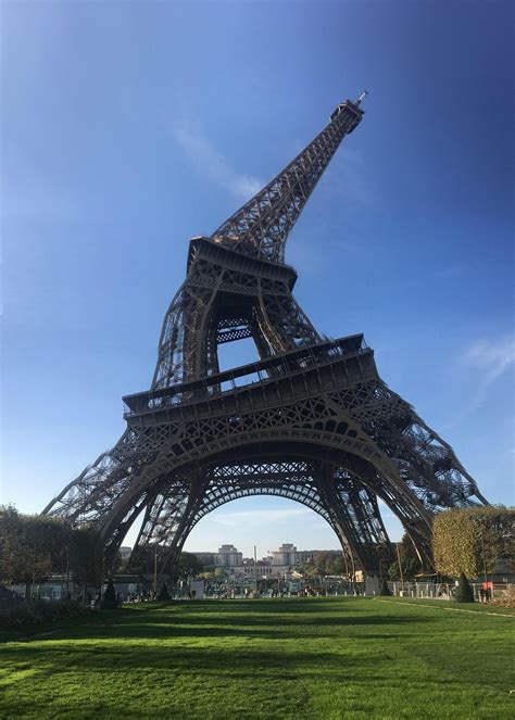 Tried To Take A Panoramic View Of The Eiffel Tower Today It Went