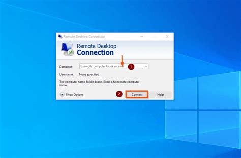 How To Use Remote Desktop To Connect To A Windows 10 Pc