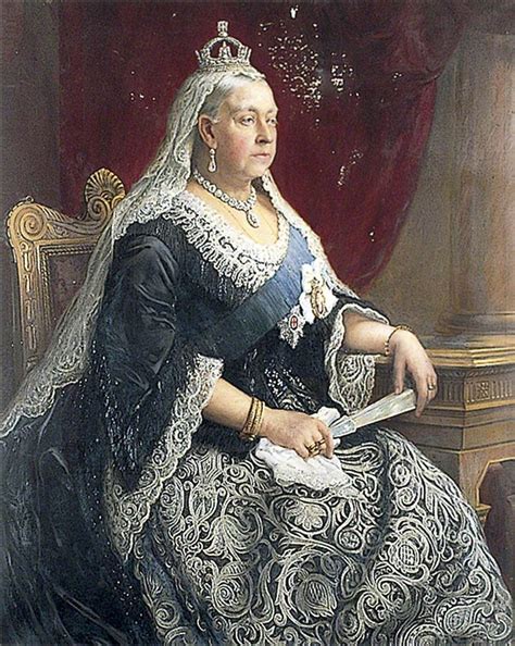Copy Of The Golden Jubilee Portrait Of Queen Victoria Rainha Vitória