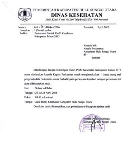 Contoh Surat Dinas Yang Baik Dan Benar Untuk Berbagai Keperluan