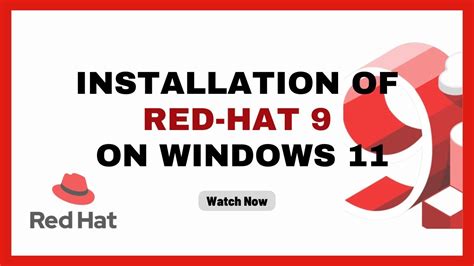 How To Install Redhat 9 On Windows 1011 Install Vmware Workstation