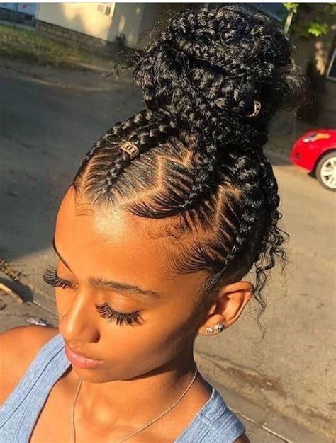 Would You Rock Feed In Braids Hairstyles Braids For Black Hair