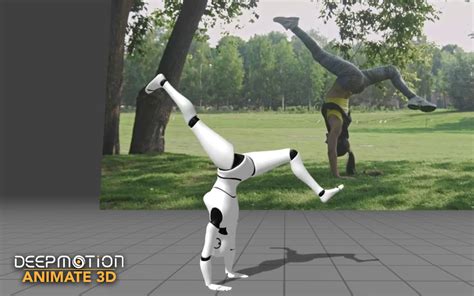 deepmotion s ai motion capture create 3d animation from video artstation magazine