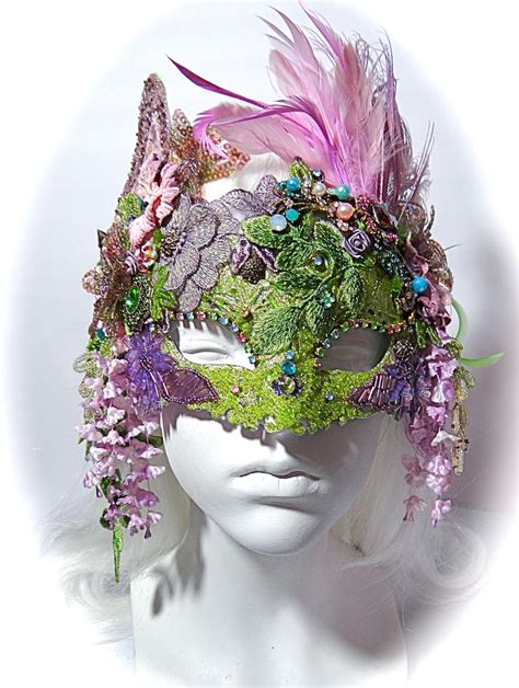 Fairy Spring Mask Masquerade Mask Fairy Masks Costumes Ma 116 Etsy