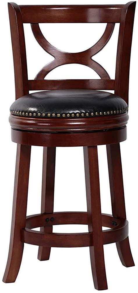 View more counter height chairs by coaster. Amoyland Menis Counter Stool with Back, 24-Inch Height ...