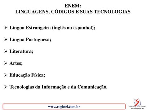 PPT ENEM LINGUAGENS CÓDIGOS E SUAS TECNOLOGIAS Língua Estrangeira