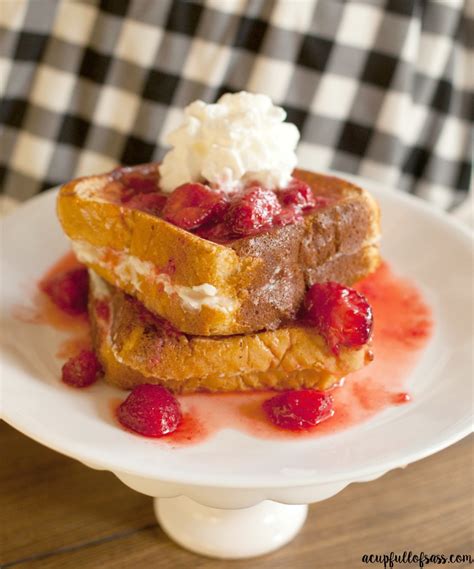 Cream Cheese Stuffed French Toast A Cup Full Of Sass