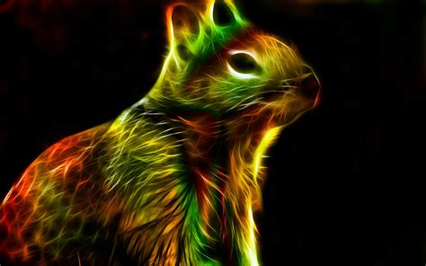 Electric Fractal Animals Beautiful Fractal Art Pinterest