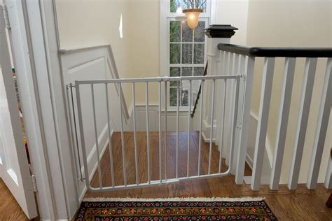 Baby gate banister adapter kits, yes they do exist, and we reviewed them. How to choose and install a stair safety gate ...