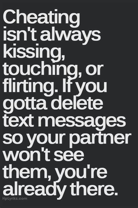 Cheating Text Messages Quotes