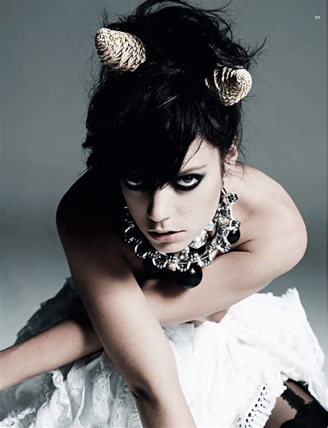 Lily Allen Topless In Harper S Bazaar Picture 2009 12 Original Lily Allen Harpers Bazaar Ru