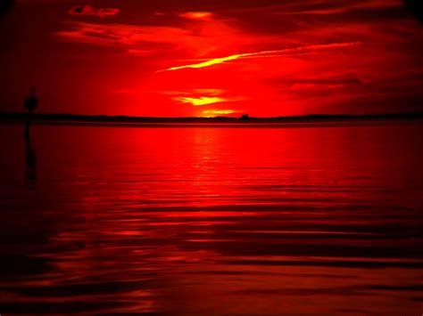 Extremely Red Sunset