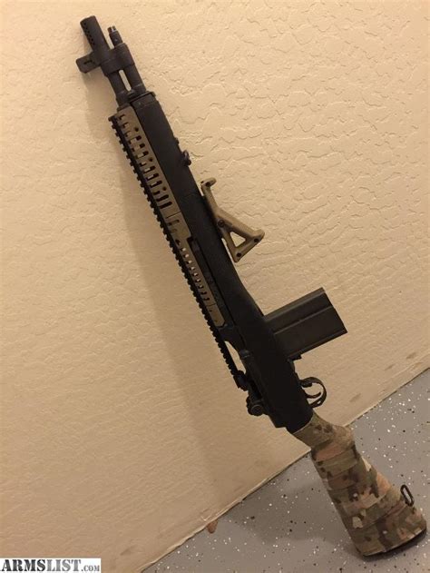 Armslist For Sale M1a Socom 16 With Installed Vltor Casv 14 M14 Rail