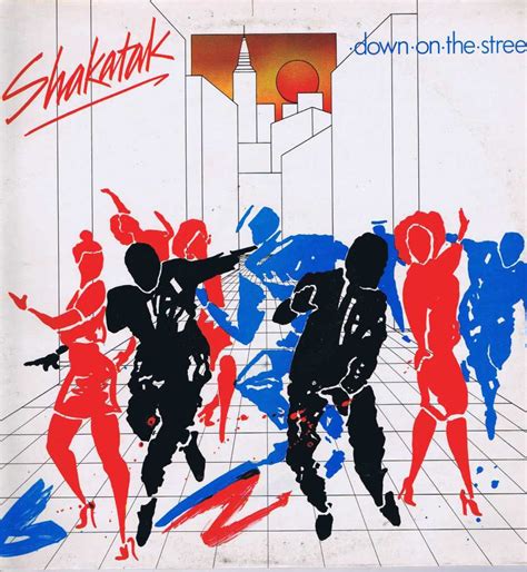 Shakatak Down On The Street Lp Vinyl Record Wax Vinyl Records