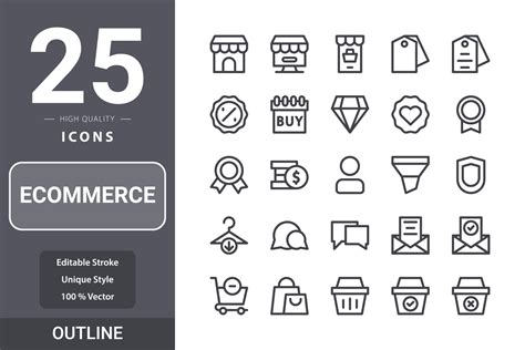 Ecommerce Icons Vector Art Icons And Graphics For Free Download