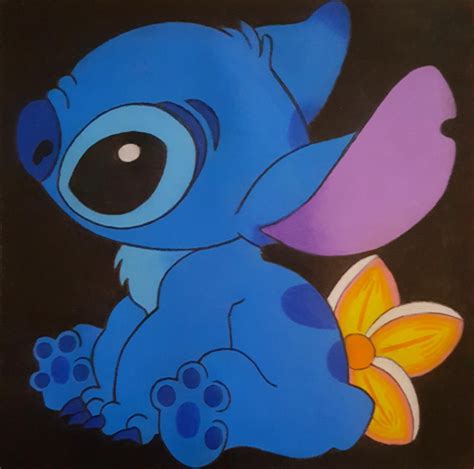 Did A Drawing Of Stitch Rdisney