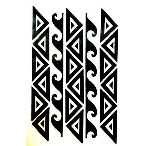 Hawaiian Polynesian Waves Band Diseños De Tatuaje Polinesio Tatuajes
