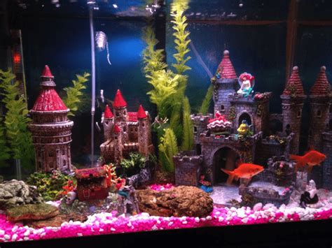 Mermaid Fish Tank Decorations Total Fish Tank