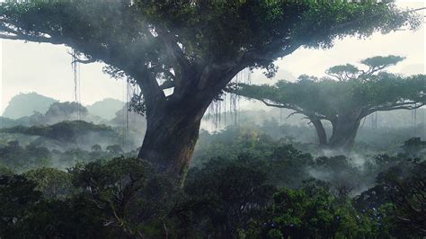 Avatar Tree Avatar World Fantasy Landscape