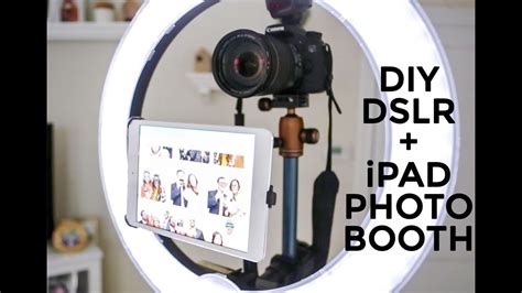 Darkroom booth for ipad does print, but using an ios multi. DIY Professional iPAD + DSLR Photo Booth - YouTube