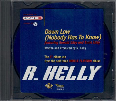 r kelly featuring ronald isley and ernie isley down low nobody has to know 1996 cd discogs