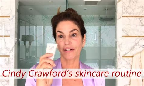 Cindy Crawford Shows Her Skincare And Makeup Routine In New Video