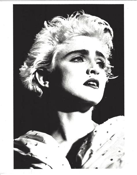 Unknown High Contrast Madonna Portrait Vintage Original
