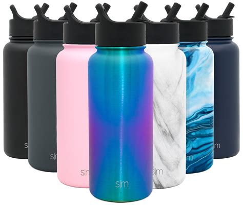 Simple Modern 32 Oz Summit Water Bottle With Straw Lid Ts For Men
