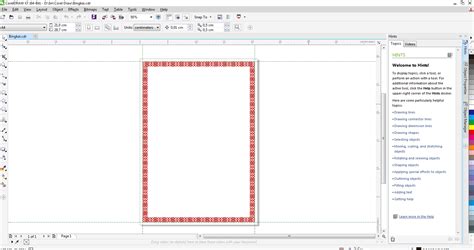Bingkai Format Coreldraw Lupa Belajar