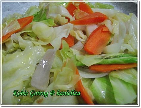 Nah berikut ini ada beberapa resep sayur sop rumahan yang bisa kamu contoh. Hanieliza's Cooking: Sayur Kobis Goreng