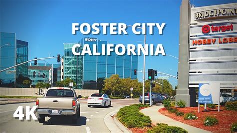 Foster City California Driving Usa 4k Youtube