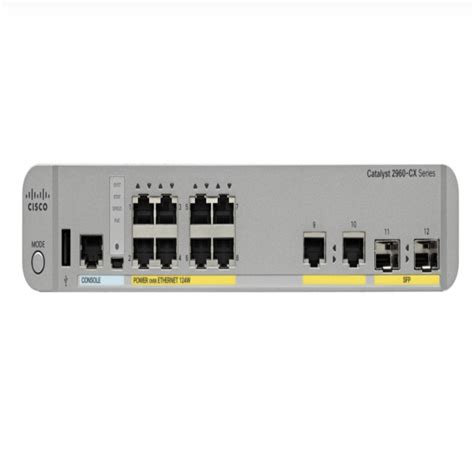 Cisco Catalyst 2960 Cx Series Switches Ws C2960cx 8tc L Switch 8