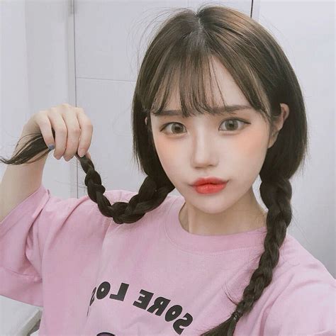 Cute Korean Korean Girl Asian Girl Korean Beauty Asian Beauty Hair