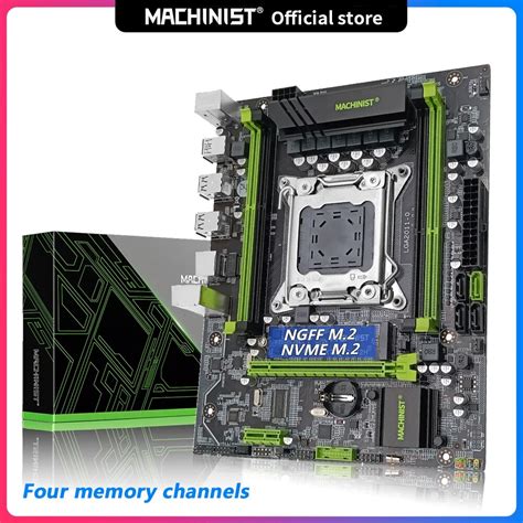 Machinista X79 Placa Mãe Lga 2011 Cpu Suporte Ddr3 Reg Ecc Ram Intel Xeon E5 V1 And V2 Processador