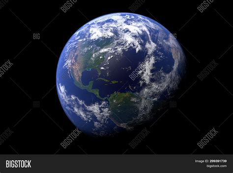 Earth Globe Space Image And Photo Free Trial Bigstock
