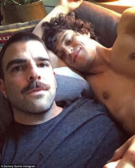 Zachary Quinto And Miles Mcmillan Pack On The Pda In Nyc Daily Mail Online