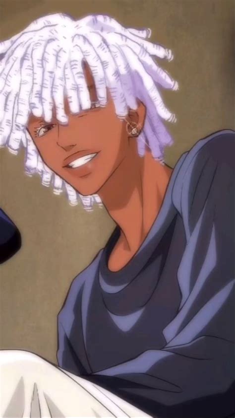 Pin By Sarah A On If They Were Black Black Anime Guy Anime Black